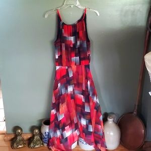 J brand high/low dress medium